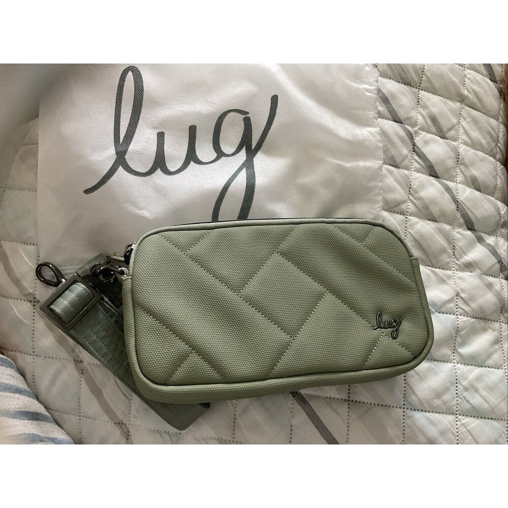 EUC Lug Coupe XL Matte Luxe VL Convertible Belt Bag/Crossbody Sage W/Dust Cover